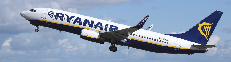 Zasady przewożenia bagażu w samolocie Ryanair